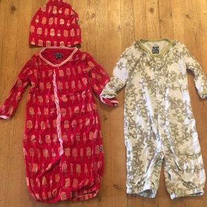 2 KicKee Pants convertible gowns